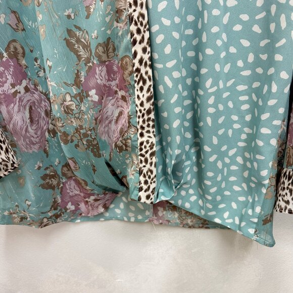 NWT UMGEE Mixed Boho Blouse - Size M - Picture 5 of 7